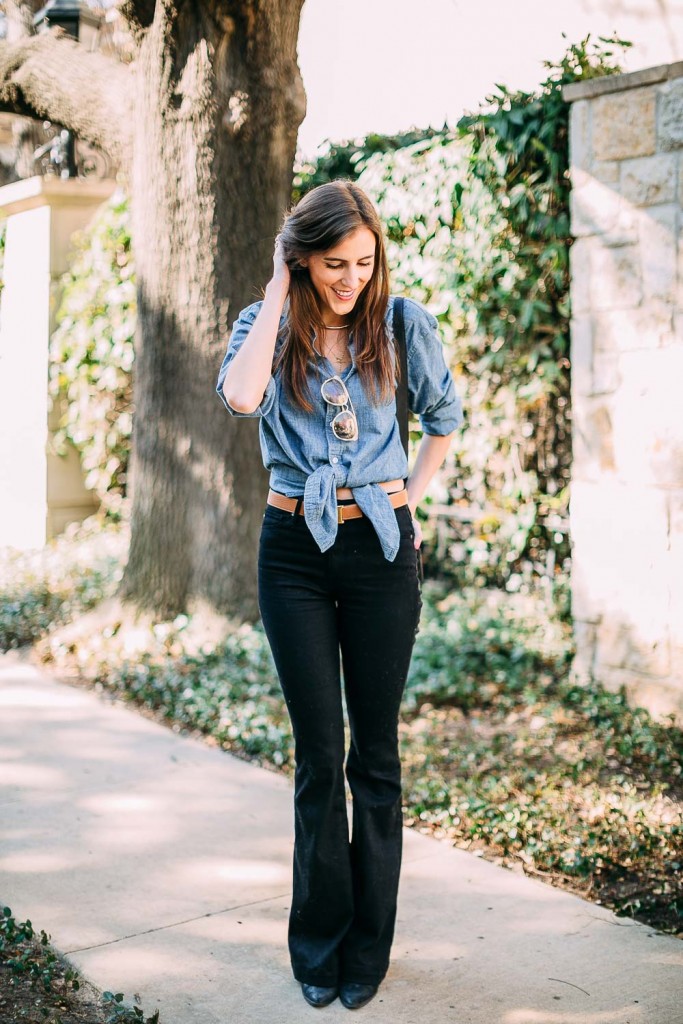 Denim and Black